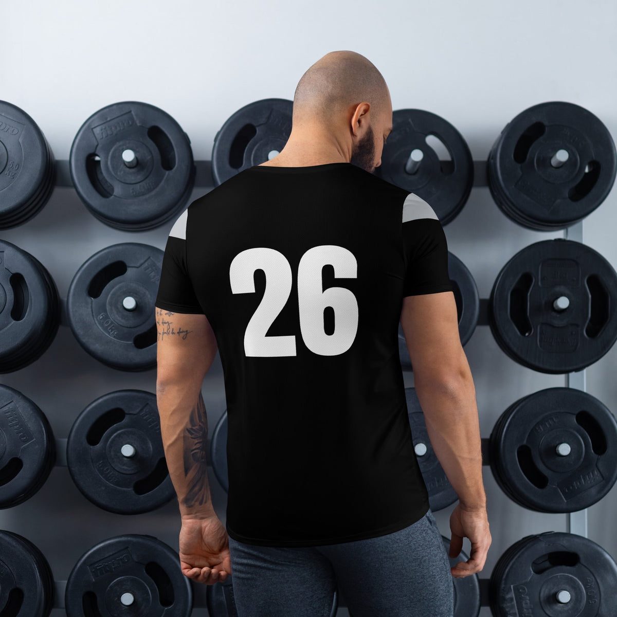 OJR Men’s Dry-Fit Training Tee – Custom Number
