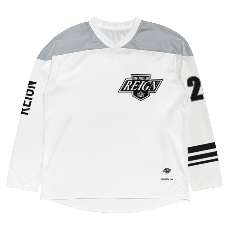 OJR Away Hockey Jersey – White