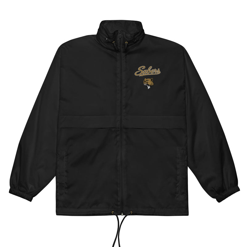San Diego Sabers Embroidered Coach Windbreaker