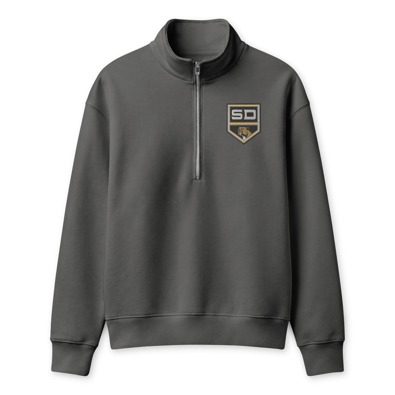 San Diego Sabers Heavyweight Half-Zip